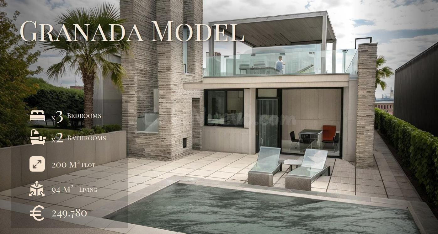 VILLA DE LUJO EN (LA PINILLA) MURCIA. PISCINA. 3 DORM. 2 BAÑOS. PARCELA 200 M2. SOLARIUM 62 M2.