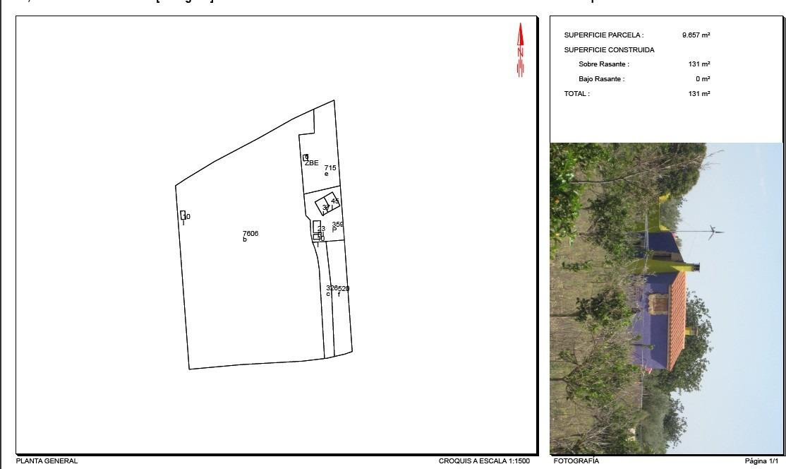 Parcela urbana + rústica en Les Coves (Santa Bàrbara, Tarragona) – 9.657 m2 con vivienda y zona de cultivo - foto 3