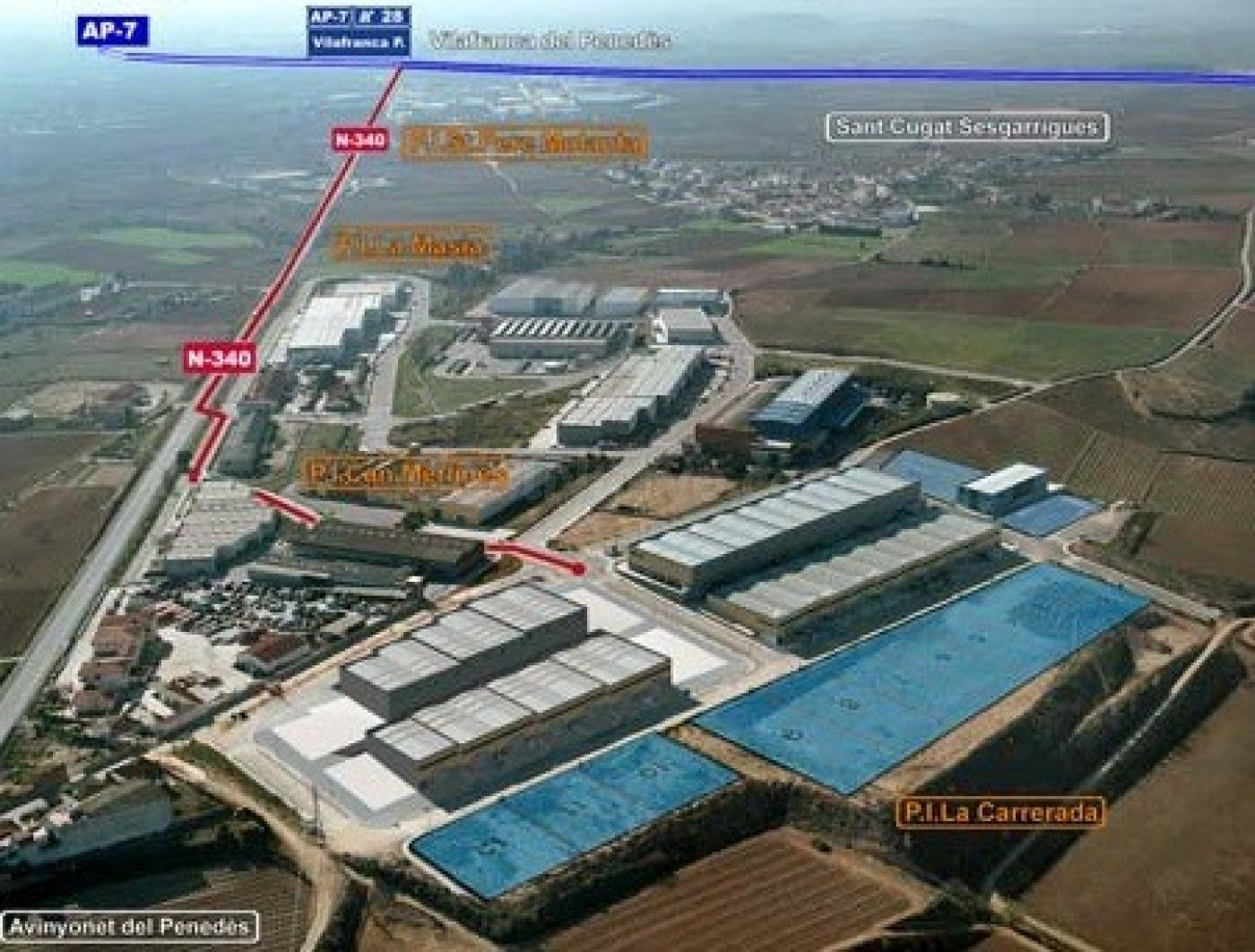 Fantástico Terreno Industrial en La Carrerada 16.000m2