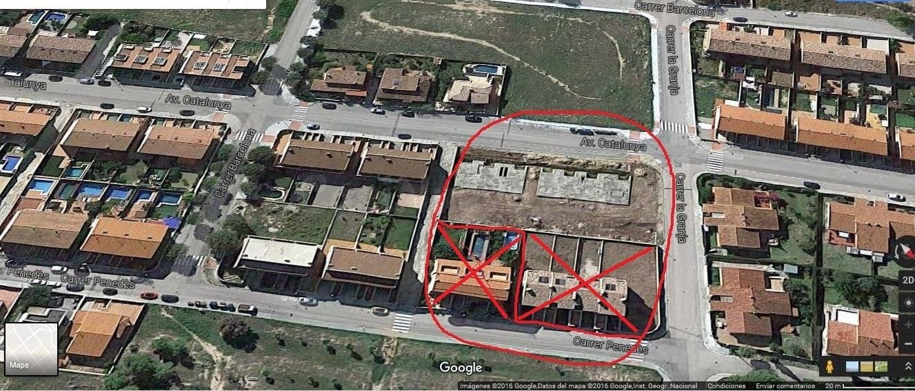 SOLAR PARA LA CONSTRUCCIÑN DE 7 CASAS ADOSADAS BANYERES DEL PENEDÑS