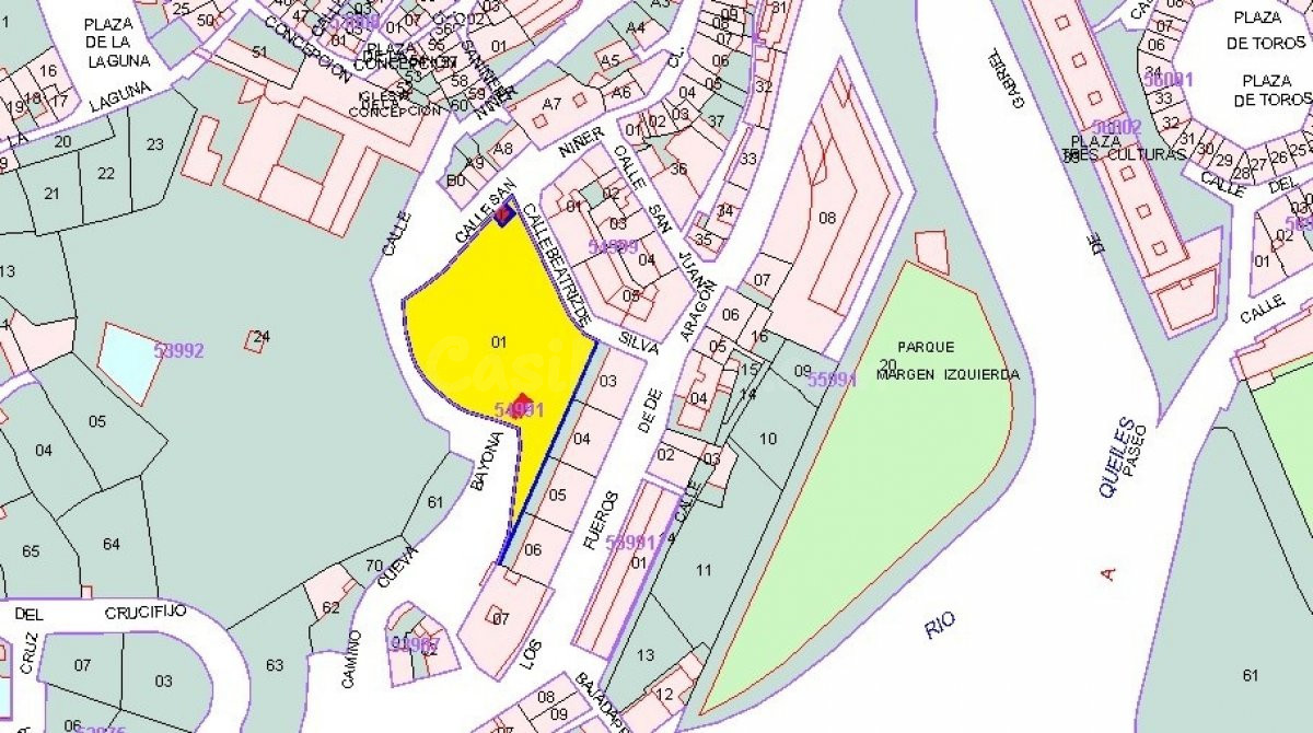 Venta de solar urbano. 2.488 m2