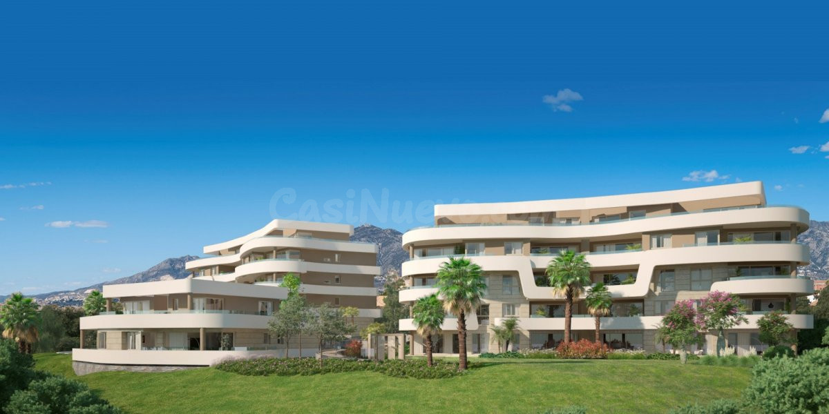 Fantastica promoción de apartamentos de 3 dormitorios y áticos en Mijas Costa, cerca de Fuengirola