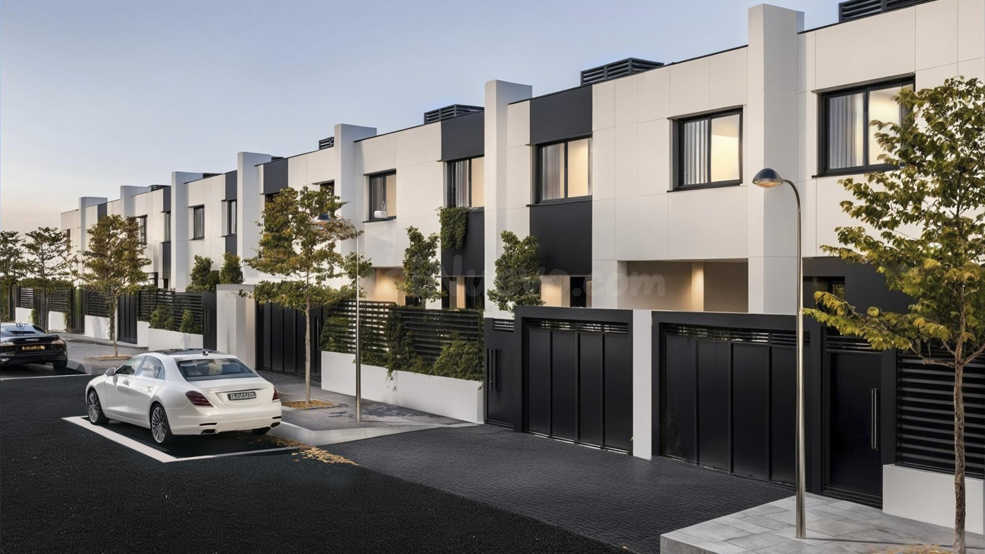 Chalets de obra nueva en venta en Valdemoro con piscina