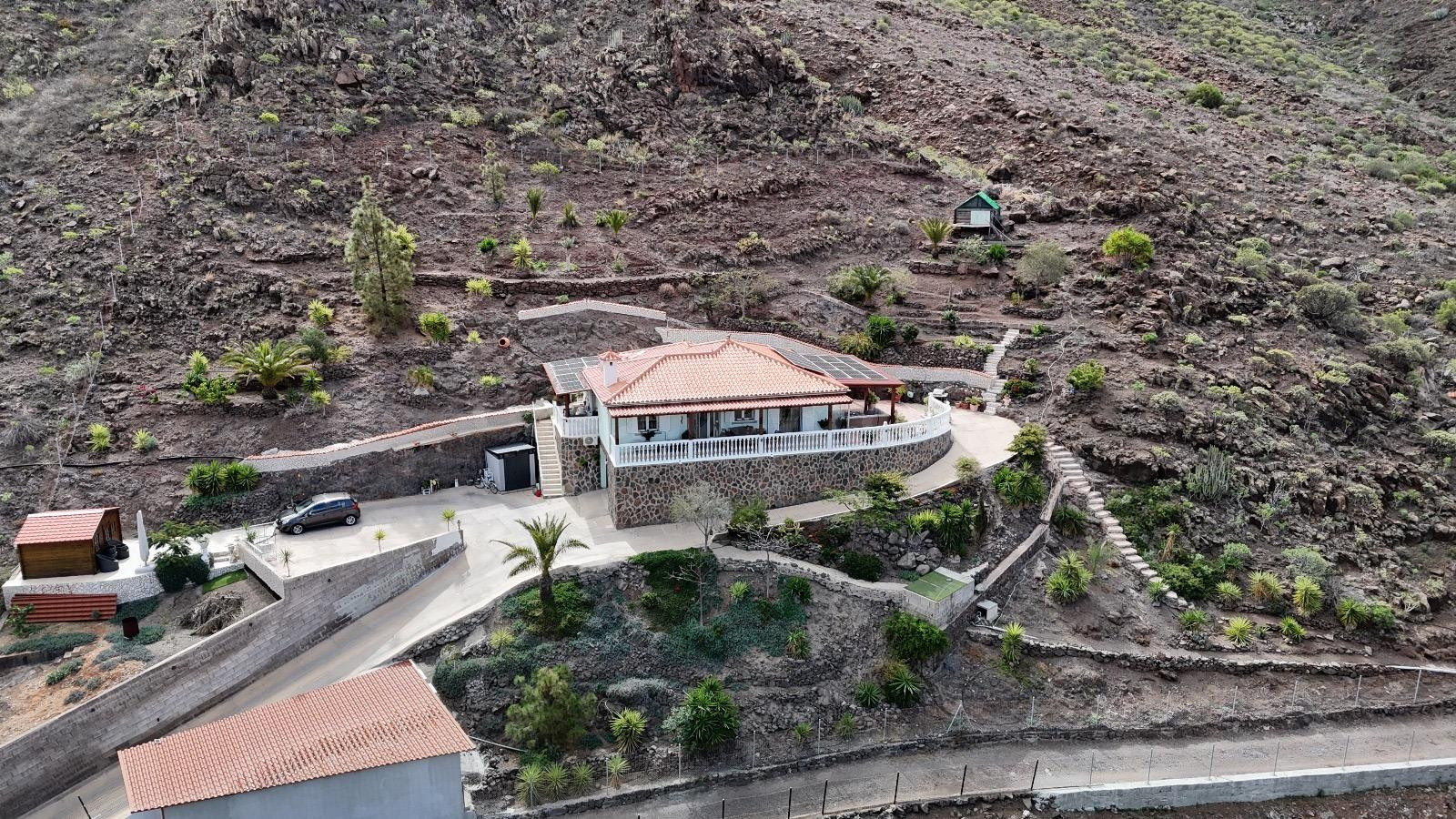 Espectacular finca rústica en un entorno monumental en venta en Mogán.
