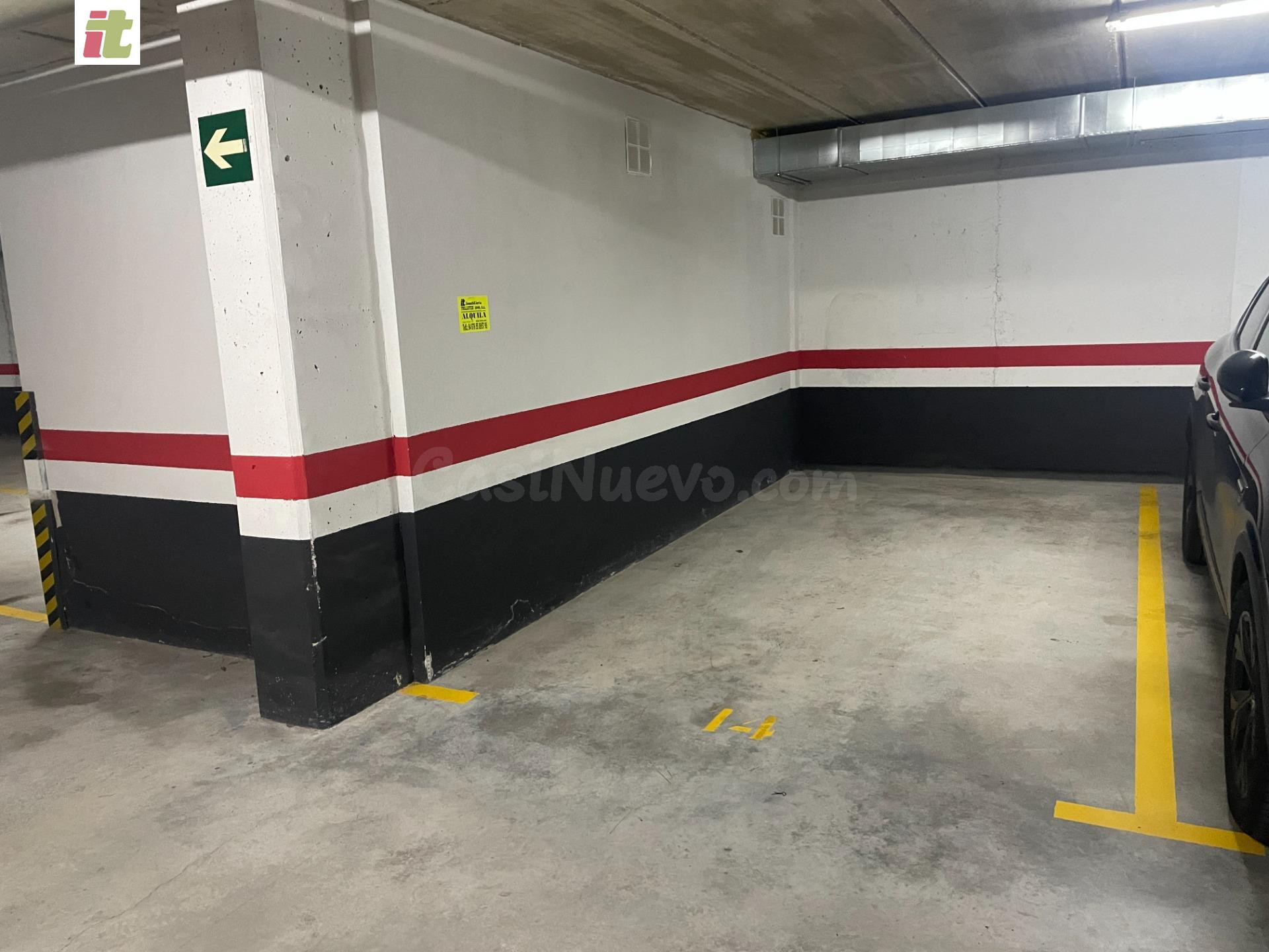 Alquiler de plazas de garaje y plazas de garaje más trastero.
