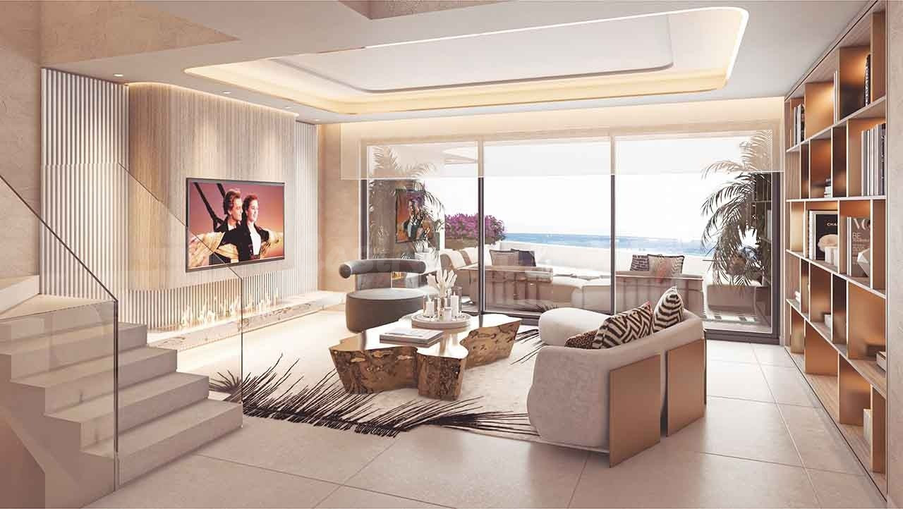 Dúplex en primera línea de playa en Marbella, zona de Las Chapas