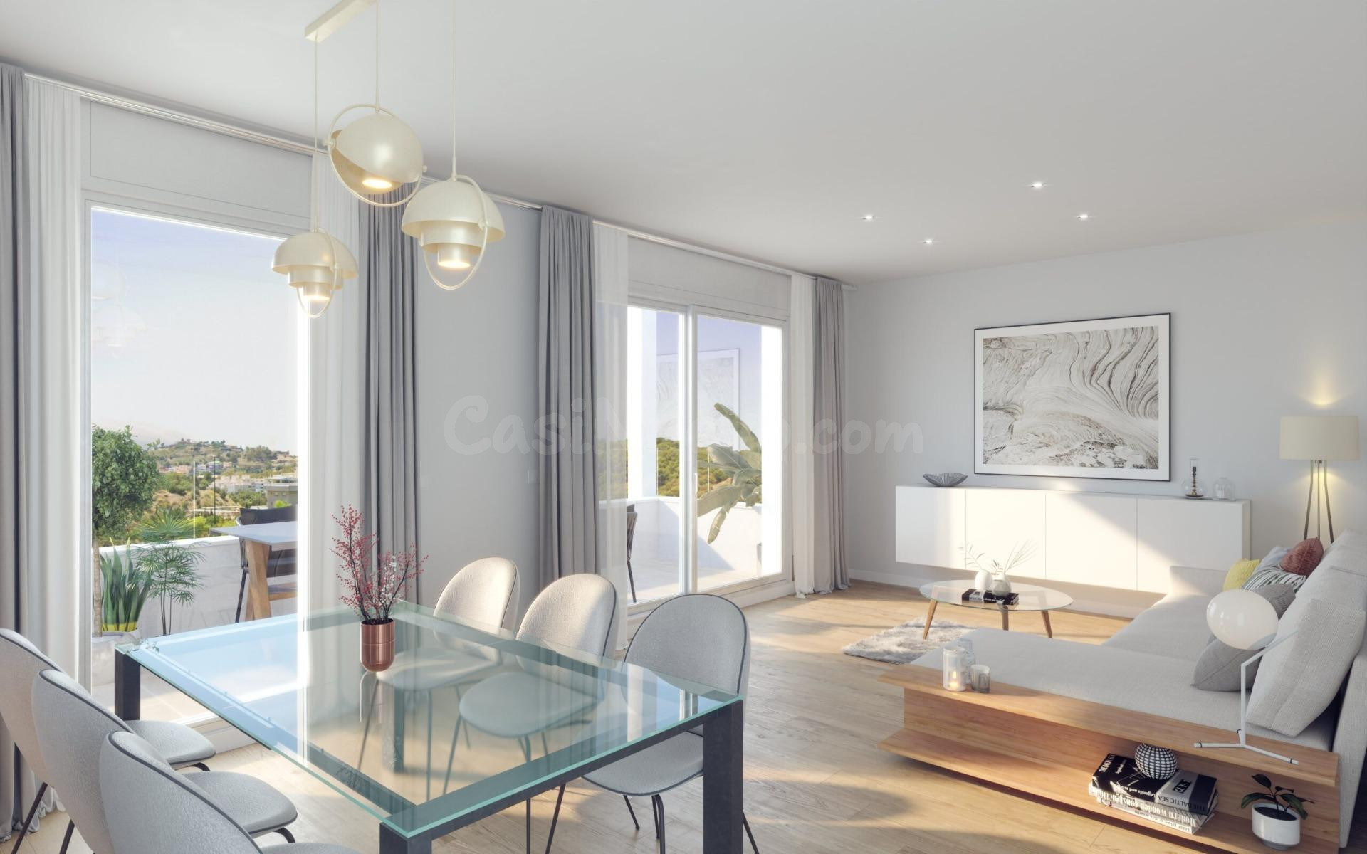 Atico con terraza solada, además de trastero y plaza de garaje incluidos en el precio.