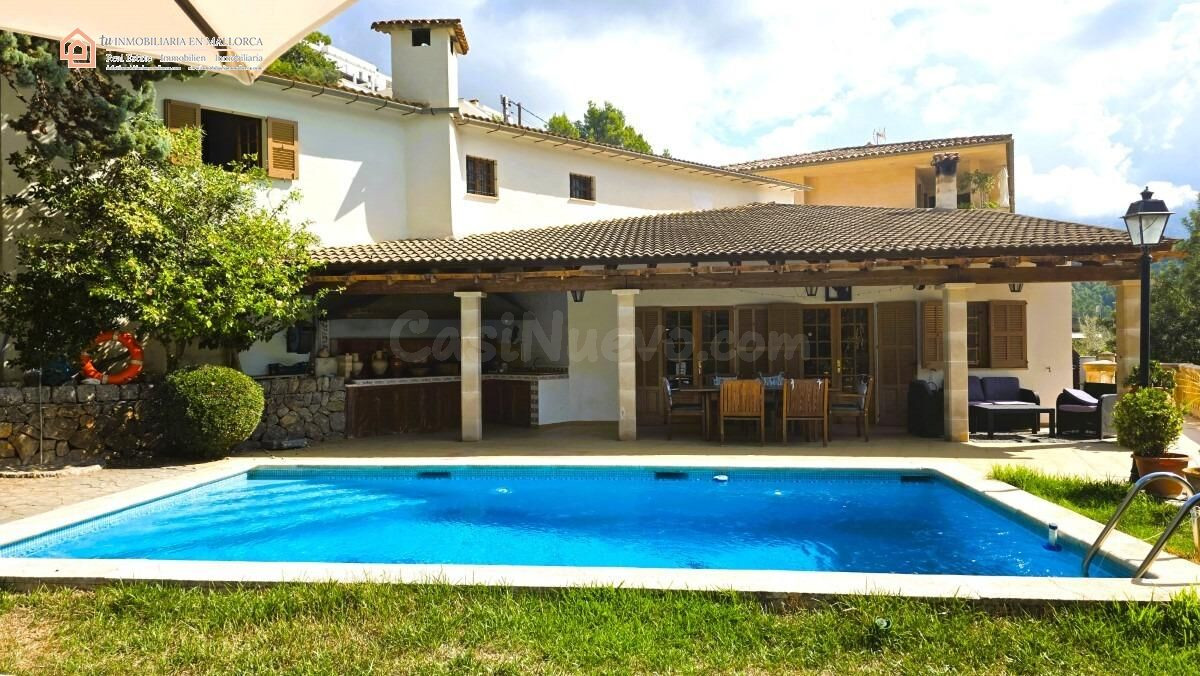 Casa Con Jardín, Piscina y Licencia ETV en Puerto de Sóller