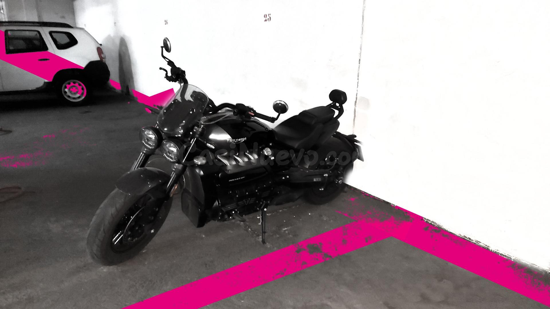 Alquiler de plaza de garaje PARA MOTO