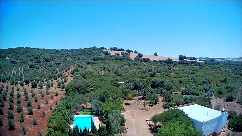 Cortijo en la sierra de Cádiz.