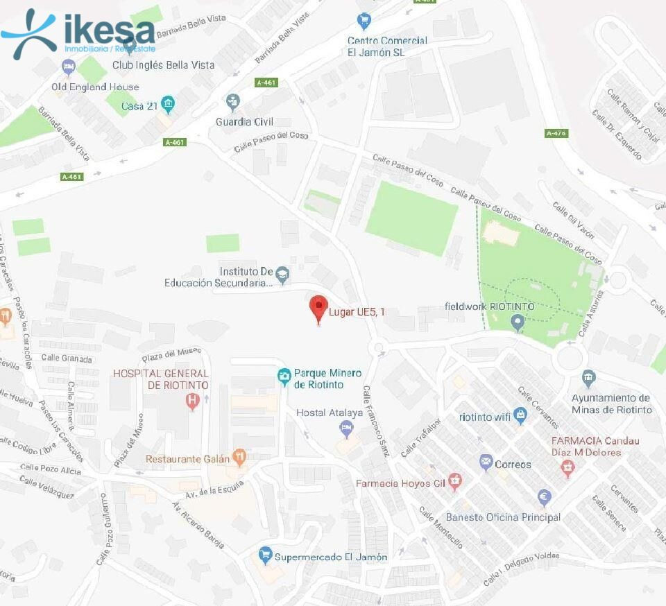 VENTA DE TERRENO URBANO NO CONSOLIDADO EN MINAS DE RIOTINTO, HUELVA