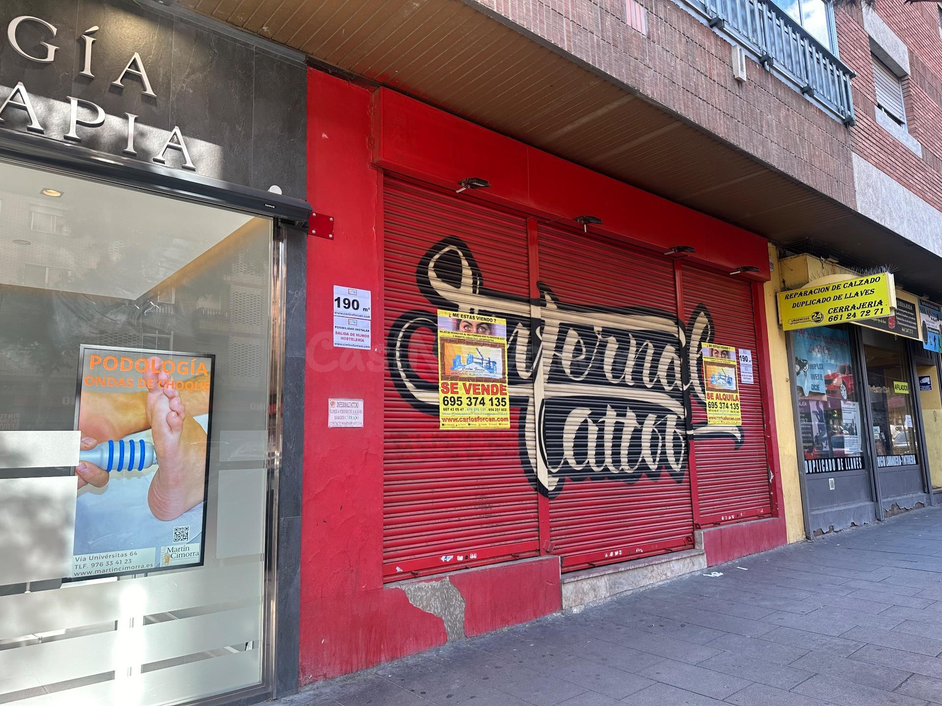 Via Universitas, 190 m2, Local en venta o alquiler