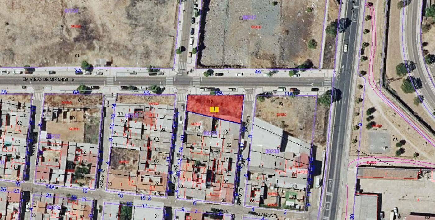 Venta de Suelo Urbano Residencial en Camino Viejo de Mirandilla - Mérida (Badajoz)