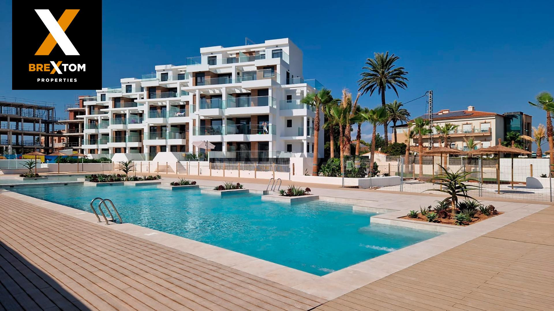 MAGNIFICO APARTAMENTO DE OBRA NUEVA EN DENIA CON VISTAS AL MAR