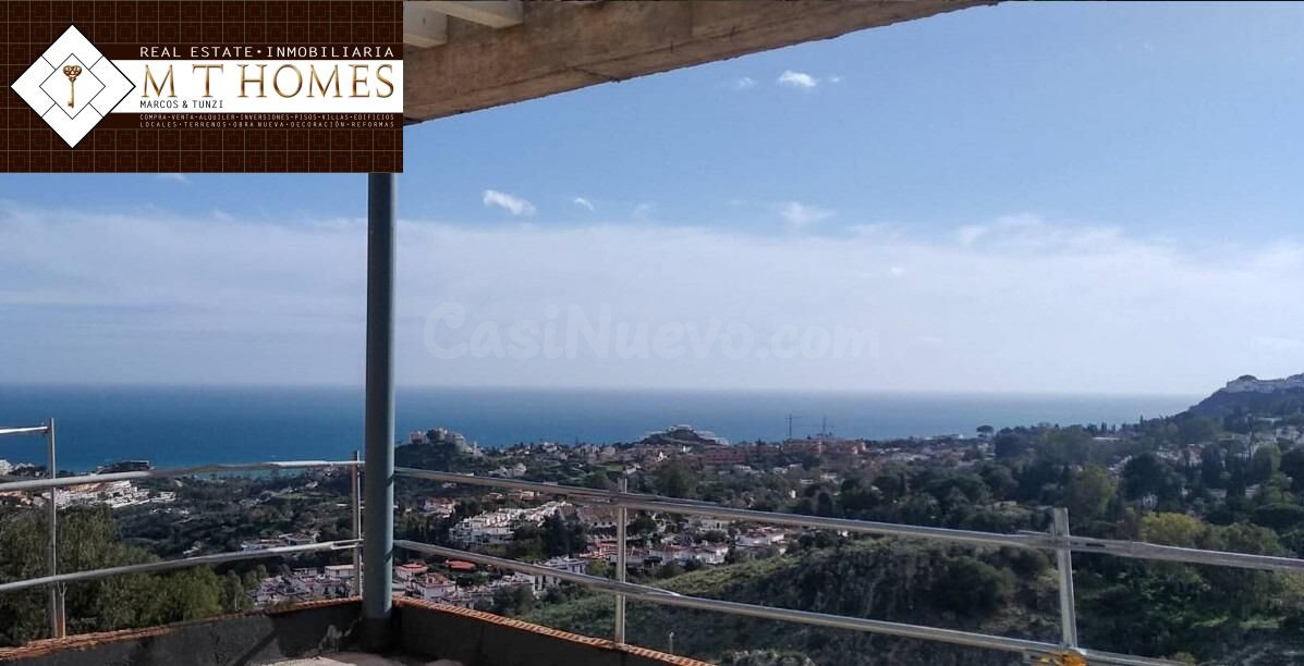 ÁTICO DE LUJO PARA ENTRAR A VIVIR 2025 CON ESPECTACULARES VISTAS AL MAR