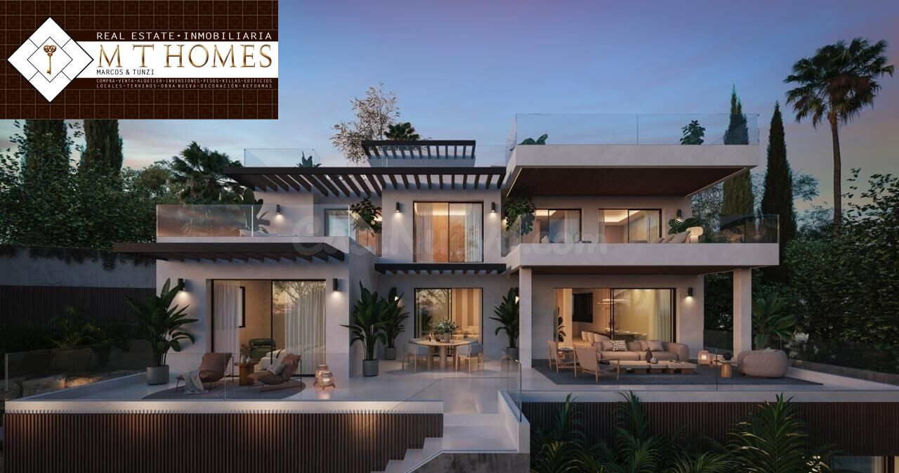 VILLA DE LUJO EN BENALMÁDENA JUNTO AL MAR Y AL GOLF