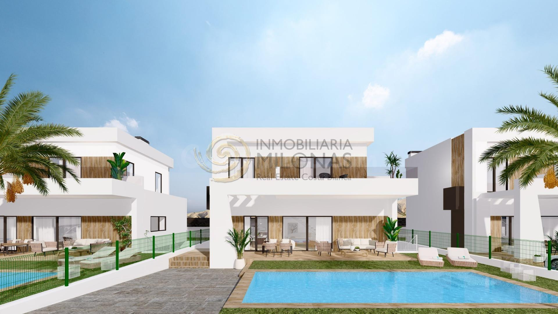 Promoción de 17 villas de lujo en zona residencial en Finestrat, Costa Blanca