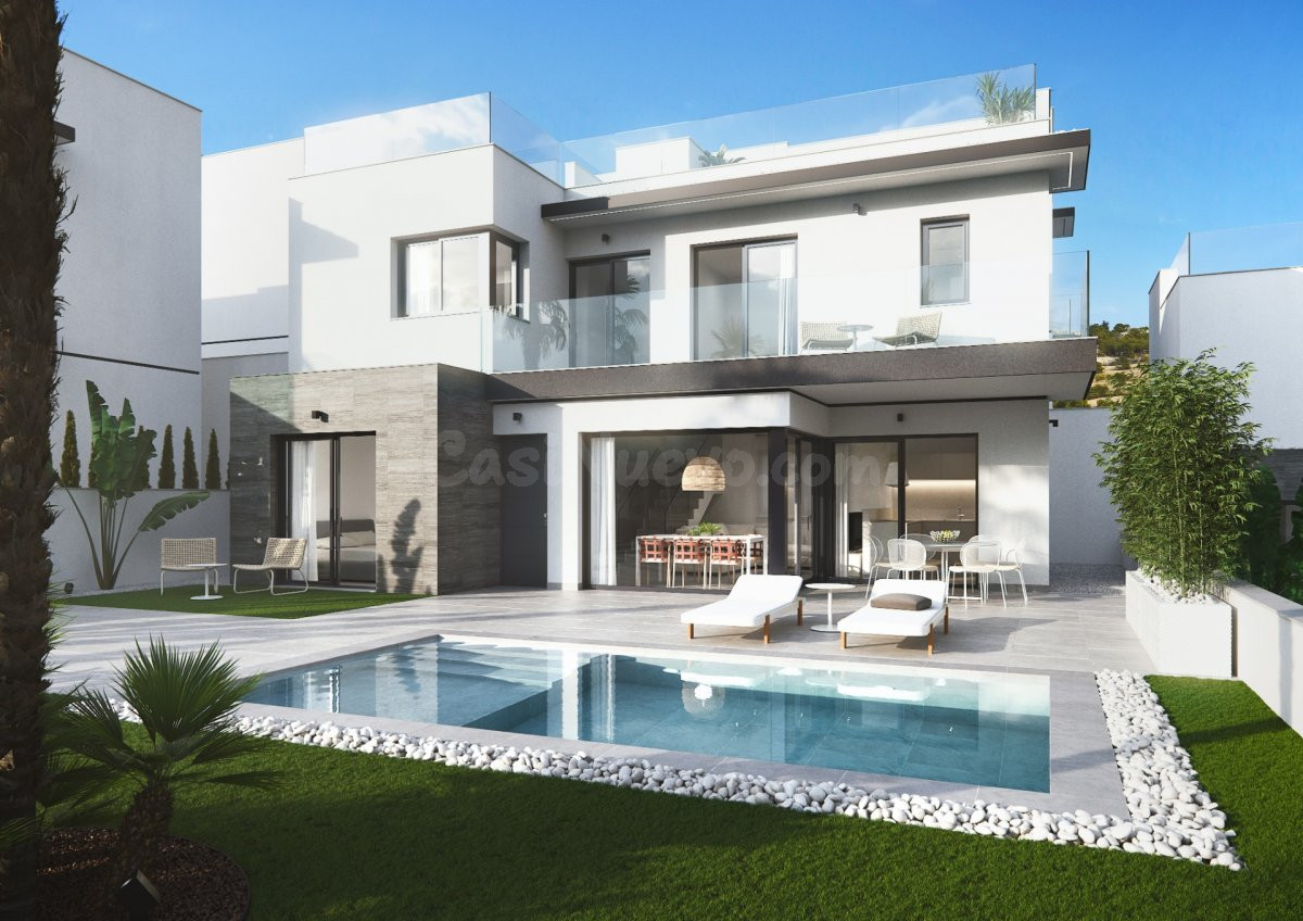 ESTUPENDAS  VILLAS  DE NUEVA CONSTRUCCIÓN EN SAN MIGUEL DE LA SALINA