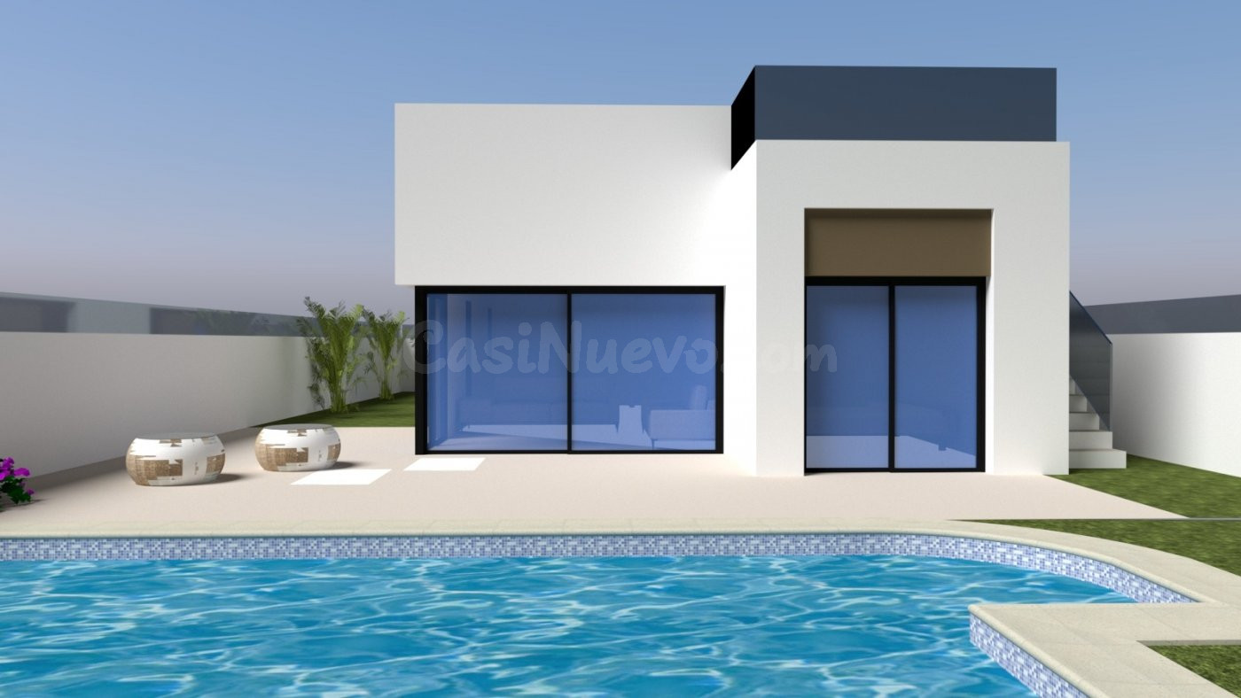 VILLAS DE OBRA NUEVA EN ROJALES (ALICANTE) 3 DORMITORIOS 2 BAÑOS .