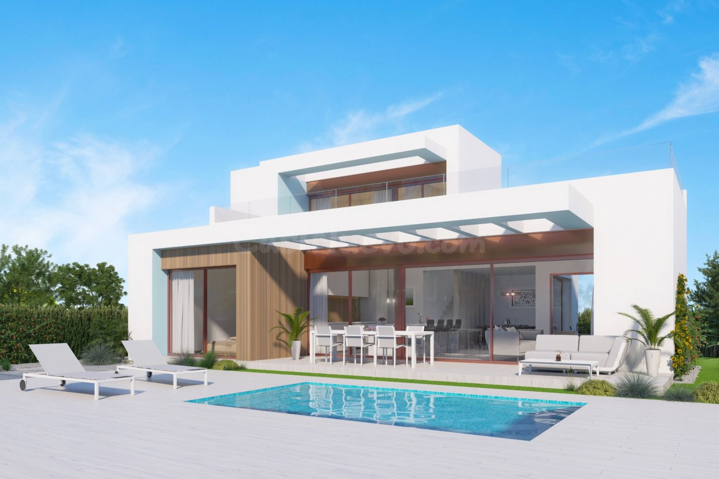 MAGNÍFICA VILLA DE 3 DORMITORIOS, 2 BAÑOS EN INCREÍBLE RESIDENCIAL