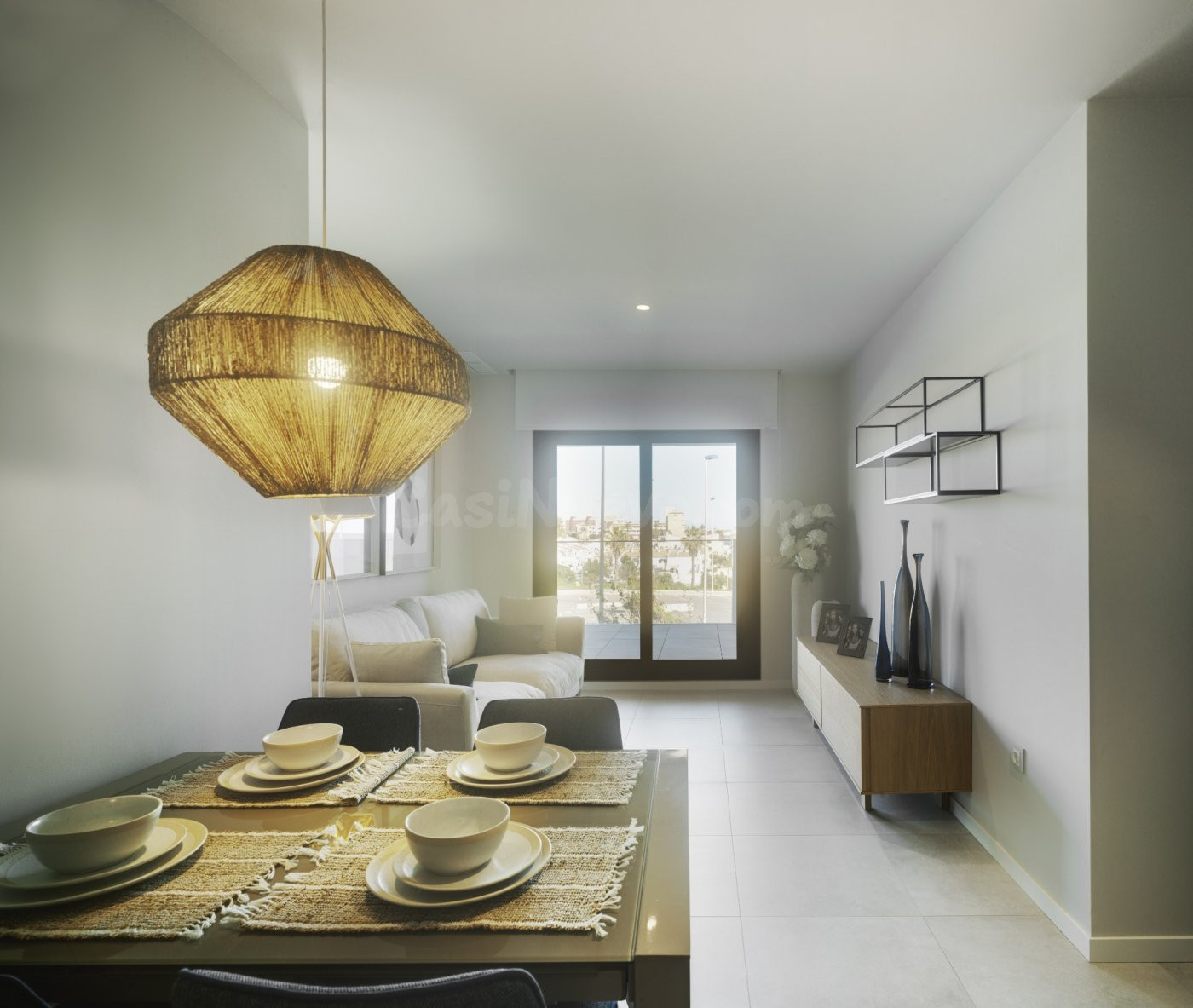 PRECIOSO APARTAMENTO DE 2 DORMITORIOS 2 BAÑOS A 400 MTS DE LA PLAYA DE MIL PALMERAS