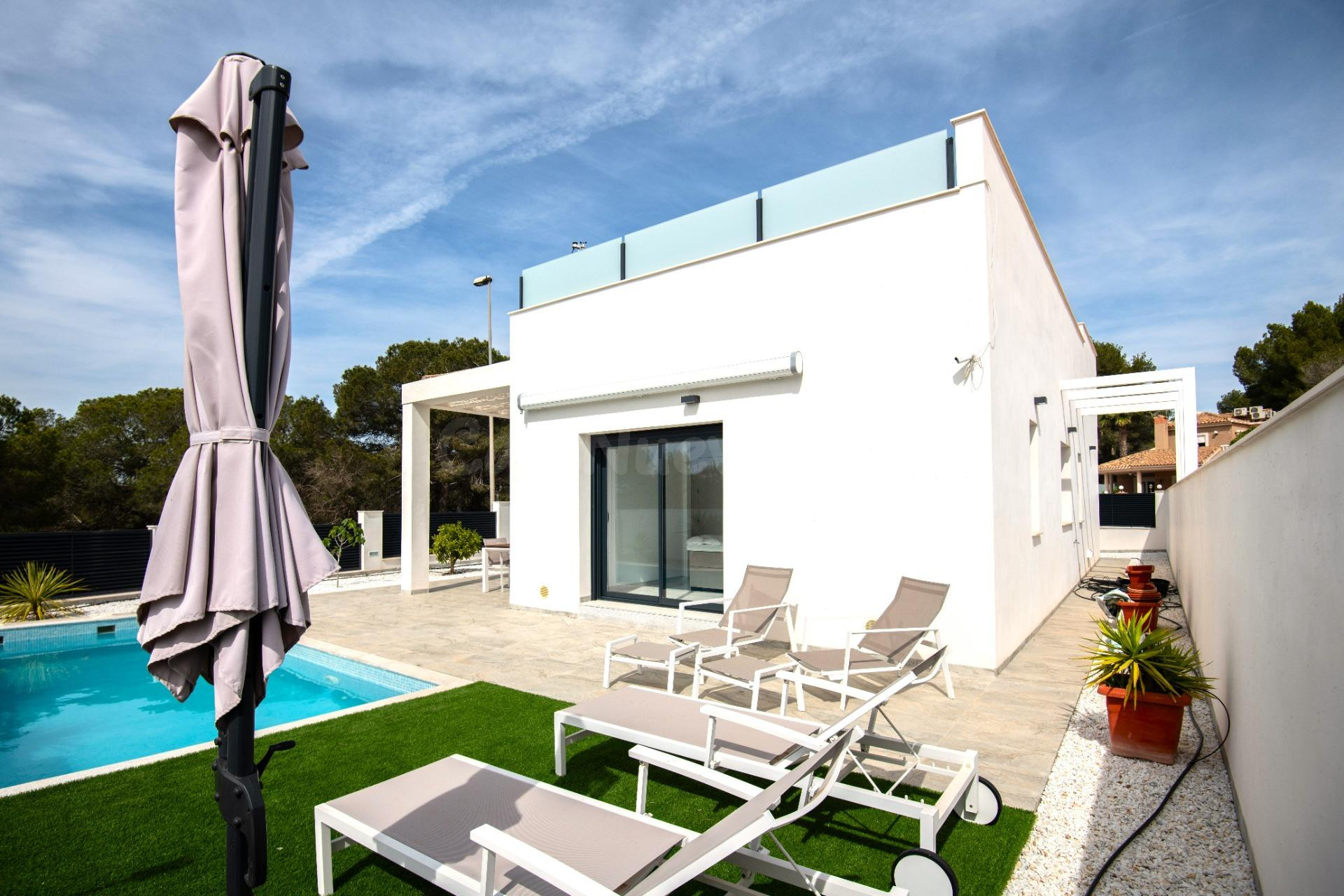 Villas modernas en la naturaleza