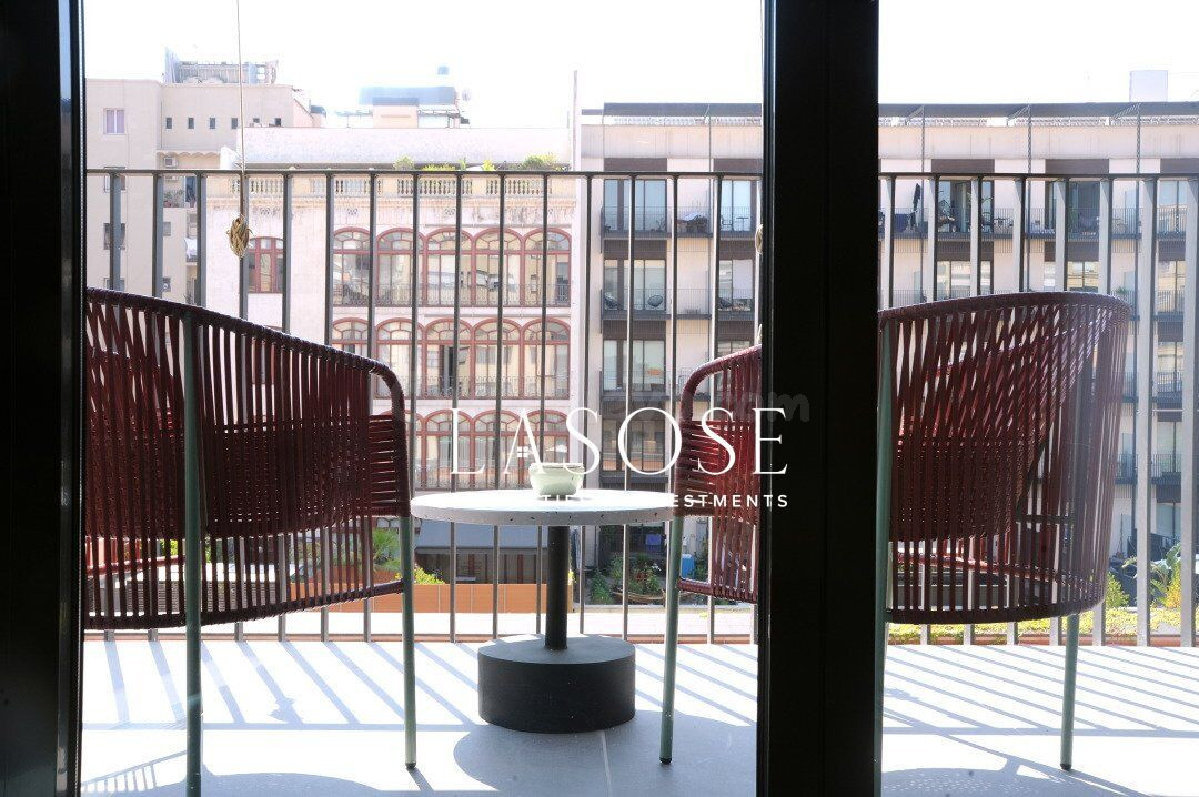 Lujoso piso de un dormitorio con terraza en alquiler en la D - foto 4