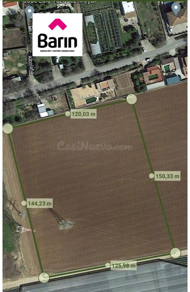 FABULOSO TERRENO A TAN SÓLO 9 MINUTOS DEL ZOCO