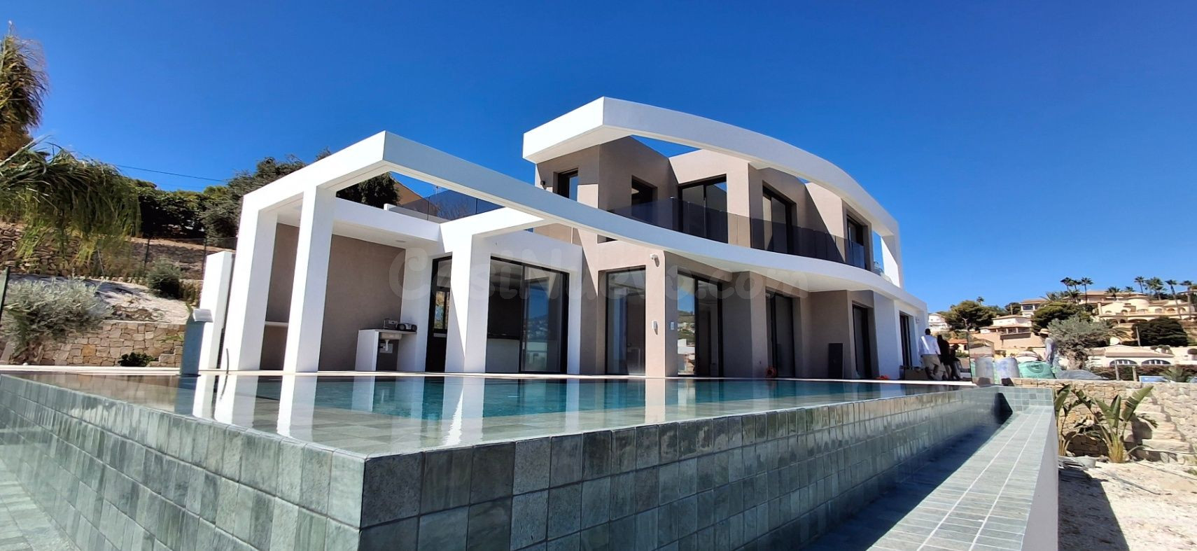 Impresionante villa de obra nueva en La Fustera, Benissa Costa