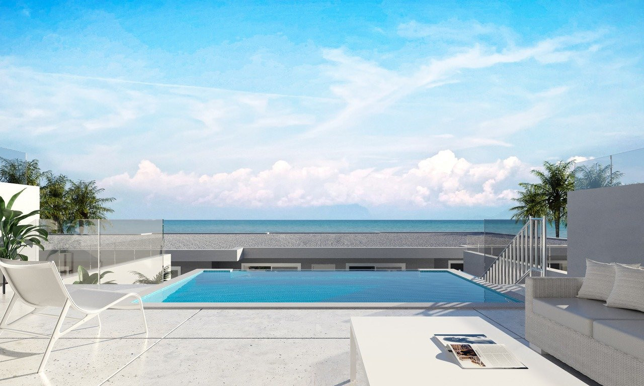 ¡Apartamentos nuevos para estrenar Minerva en Costa del Silencio, en 1 linea de mar