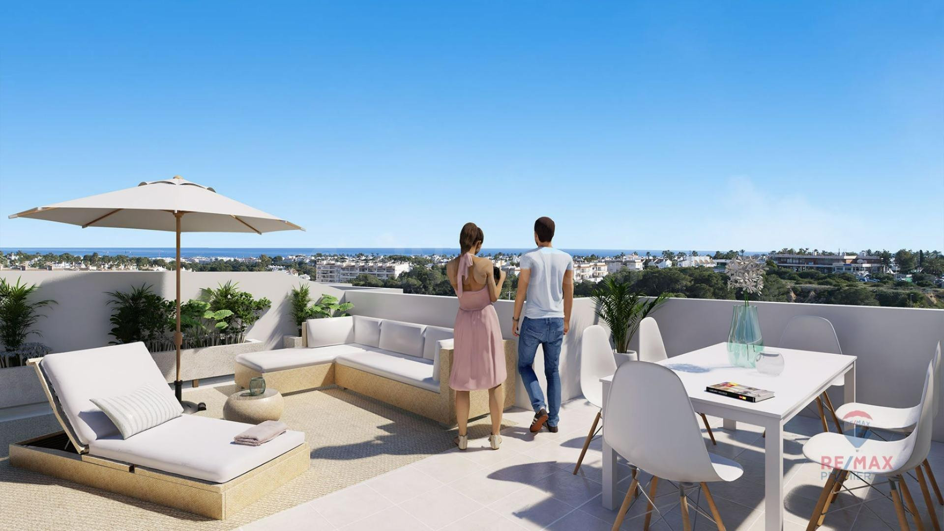 Nuevo apartamento de 2 habitaciones y 2 baños en Orihuela Costa