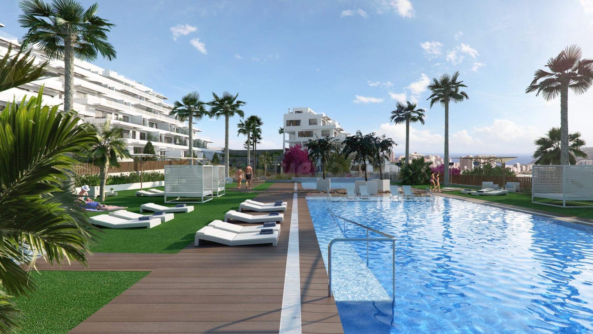 Vida Costera Moderna: Impresionante Apartamento en Finestrat