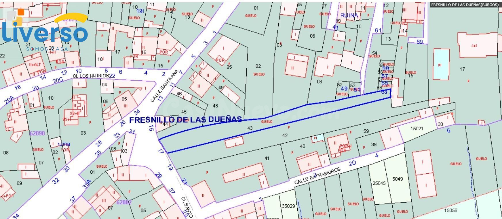 Precioso terreno urbano en Fresnillo de las Dueñas