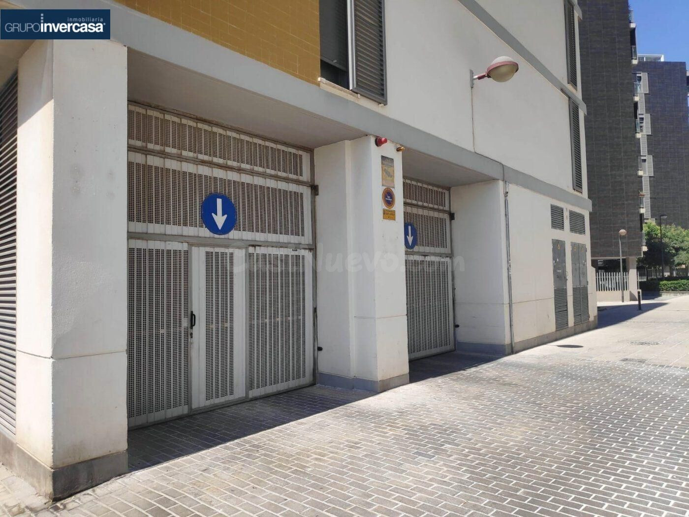 Plaza de aparcamiento situada en la Gran Manzana de Quart de Poblet