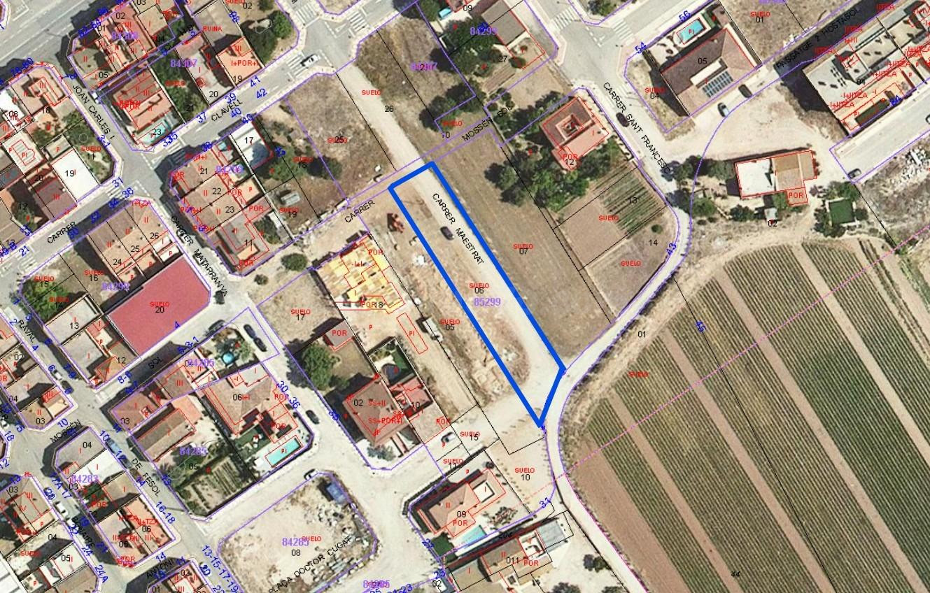 TERRENO URBANO EN L'ALDEA