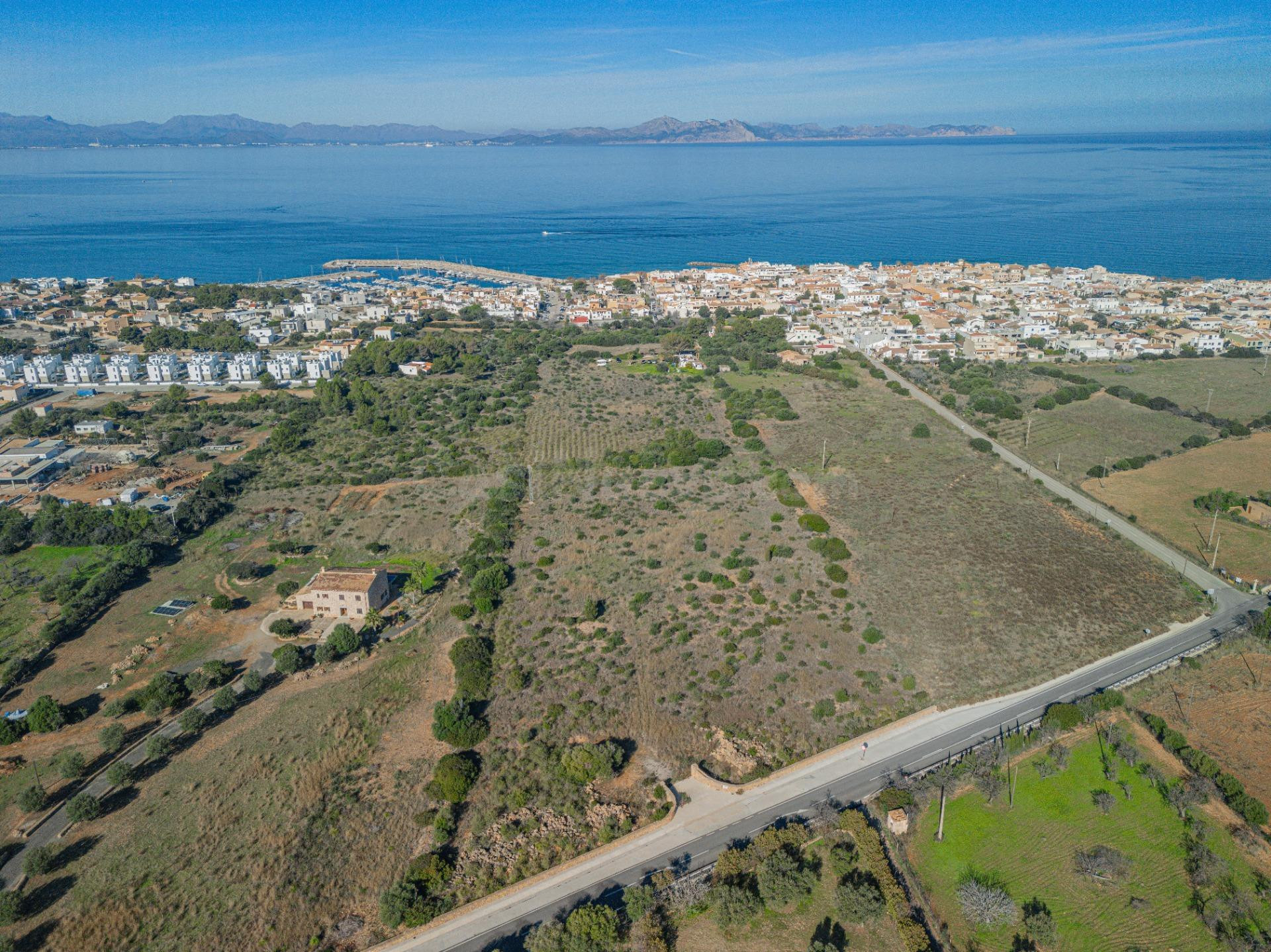 Gran terreno con proyecto en Sa Coloni de Sant Pere