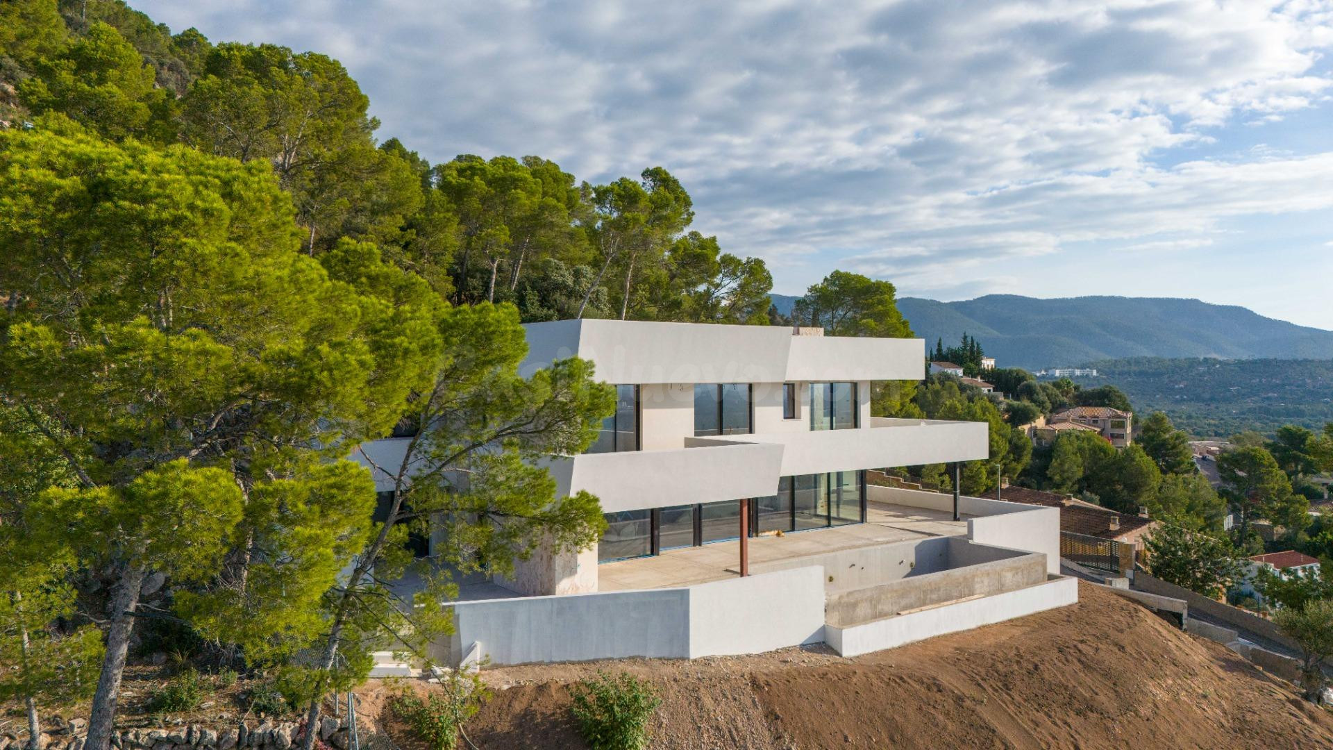 Villa de lujo con vistas de 180º al mar