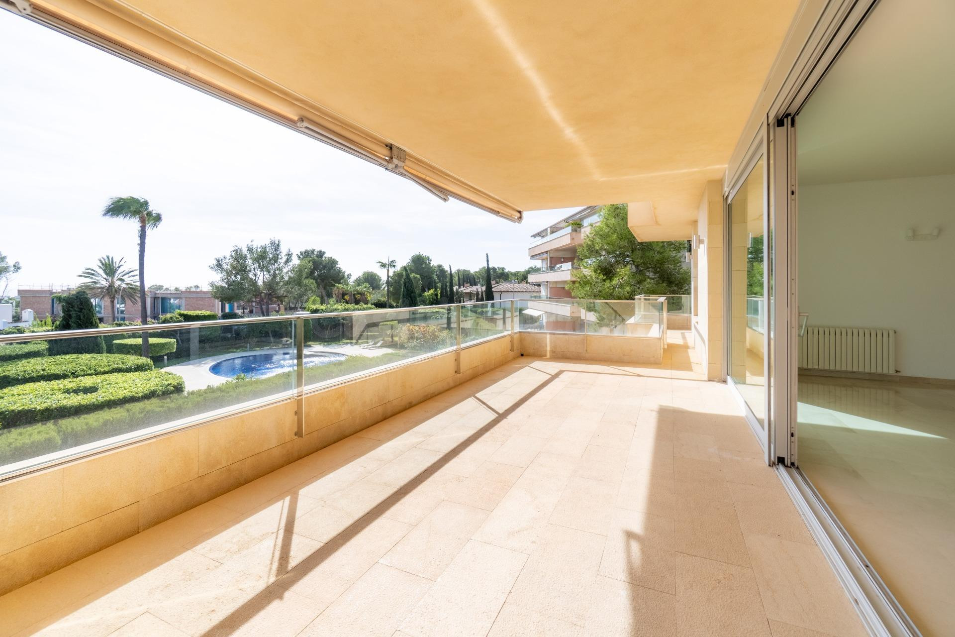 Apartamento con gran terraza en Sol de Mallorca