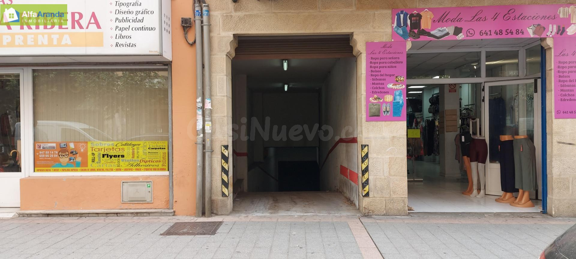 ALQUILER PLAZA DE GARAJE