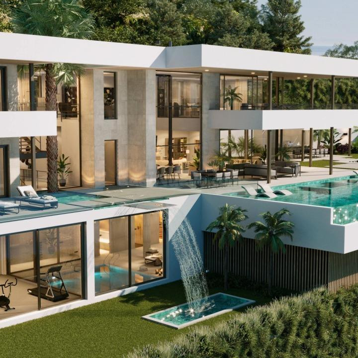 Exclusiva Villa con Increíbles Vistas en El Madroñal Ubicada en la exclusiva urbanización privada de