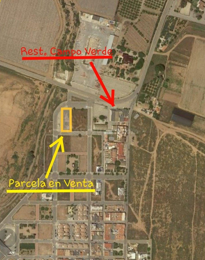 Terreno comercial, parcela urbana comercio