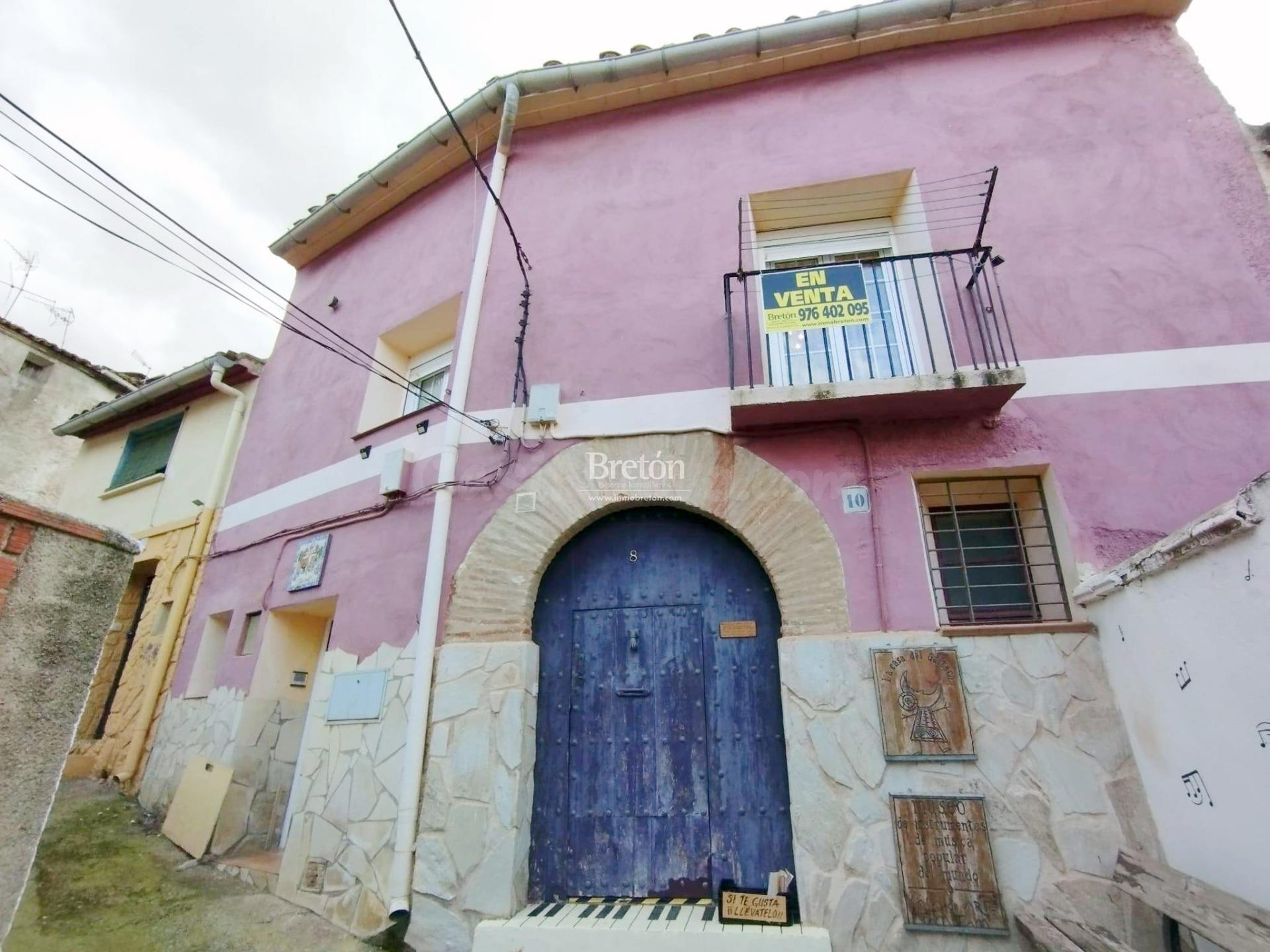Estupenda casa en Aguarón, Comarca de Cariñena.
