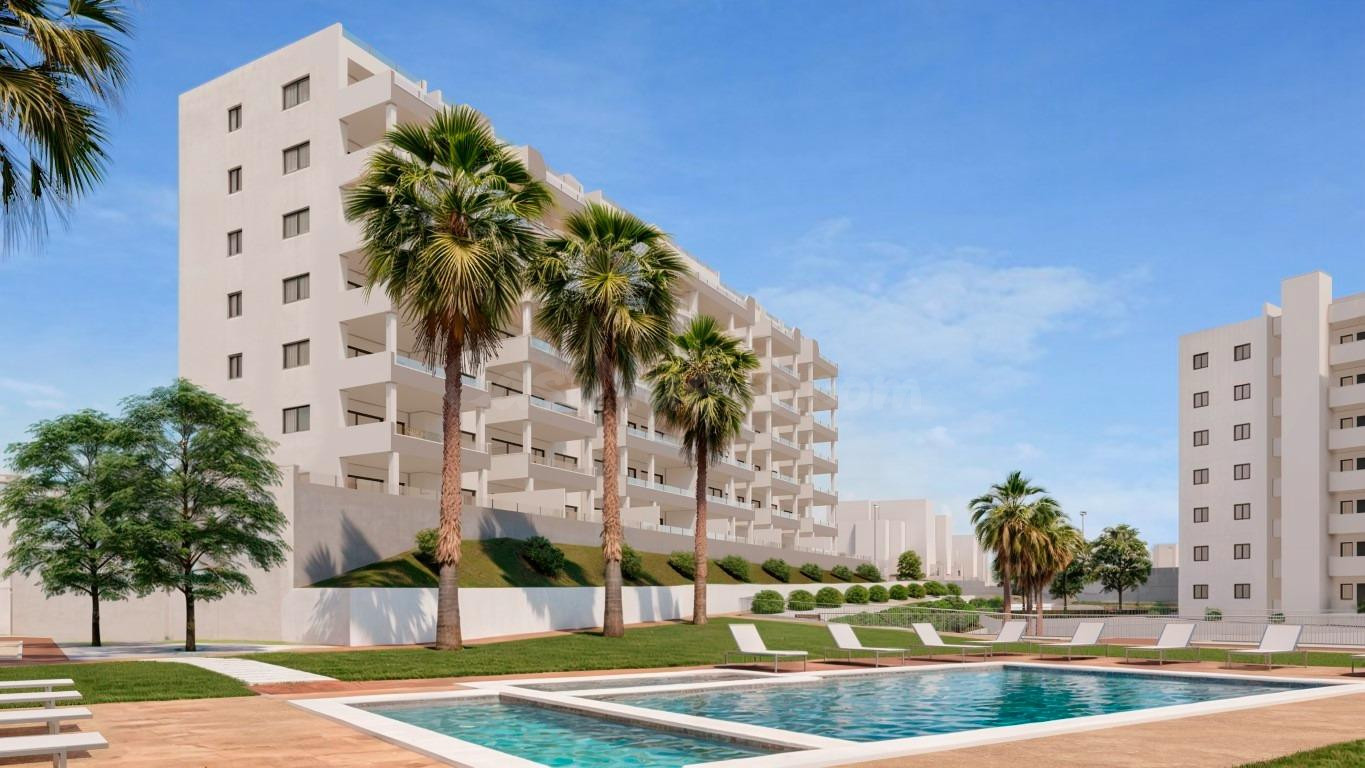 Residencial de apartamentos de 2 y 3 dormitorios en San Miguel de Salinas