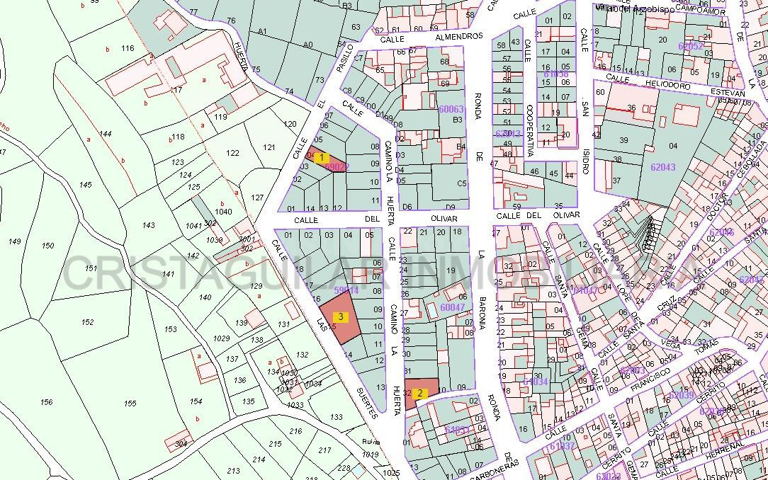 TERRENOS URBANOS EN VENTA EN VILLAR DEL ARZOBISPO