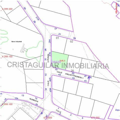 TERRENO URBANO EN VENTA EN CALLES