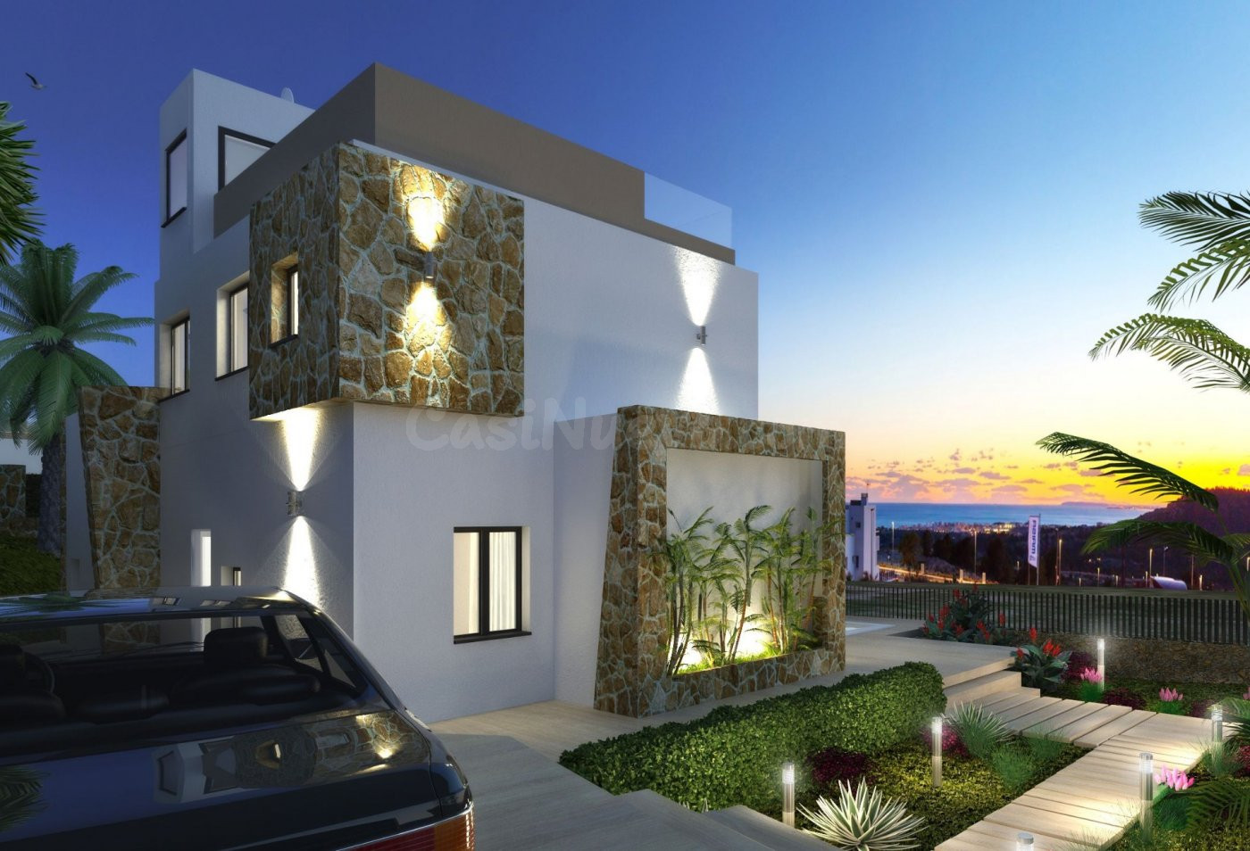 Hermoso Chalet en Finestrat con vista al mar