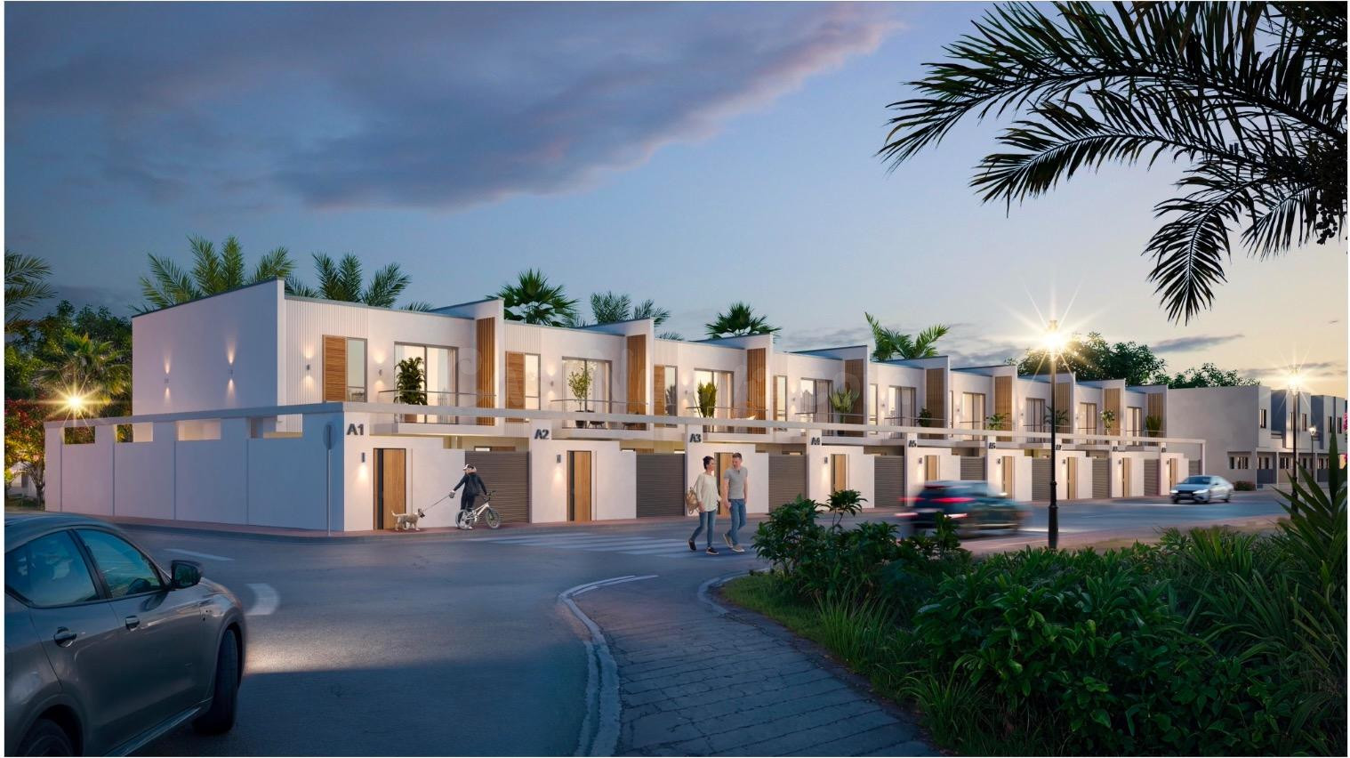 Obra nueva en venta de adosado en Rafelbuñol