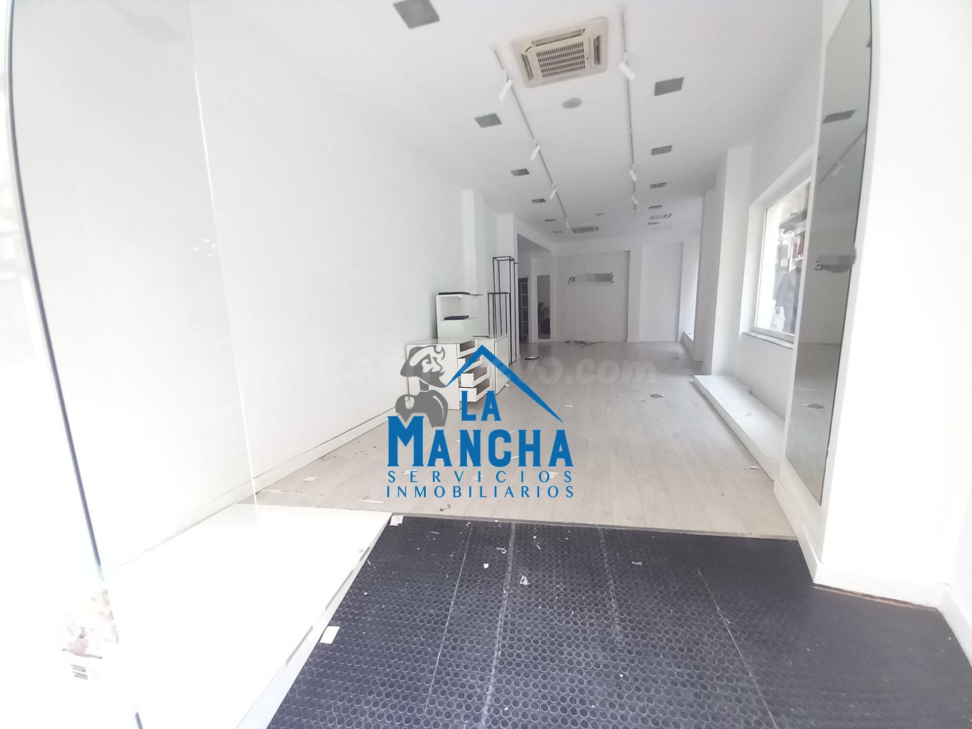 REF:Y092. INMOBILIARIA LA MANCHA ALQUILA LOCAL COMERCIAL EN PLENO CENTRO DE ALBACETE.