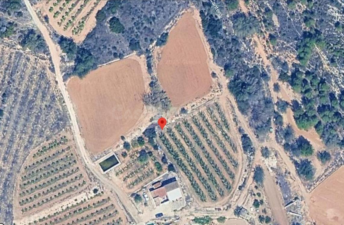 Casa de campo rústica con gran extensión de terreno en La Garrofera (Tous)