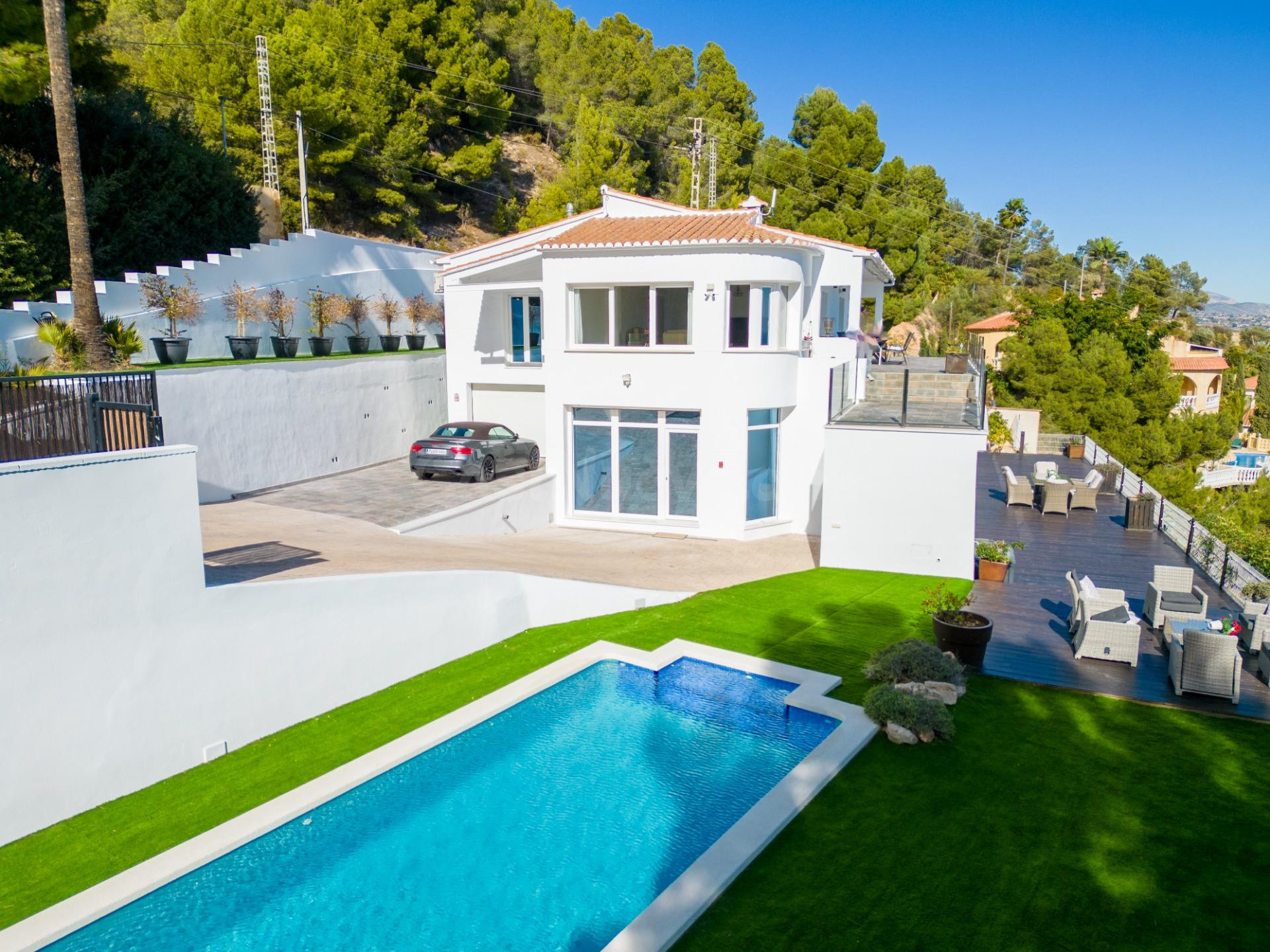 Villa de lujo en Calpe con impresionantes vistas